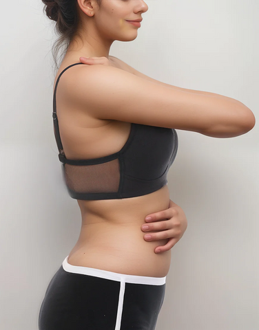 FULL COVERAGE SUPER SUPPORT SEAMLESS MOLDED CUPS MINIMIZER BRA-BLACK