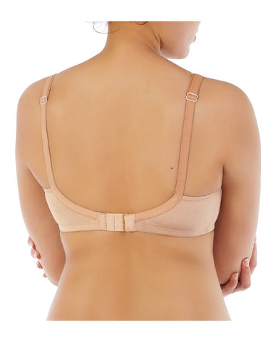 COTTON DOUBLE LAYERED ENCIRCLE BRA-SKIN