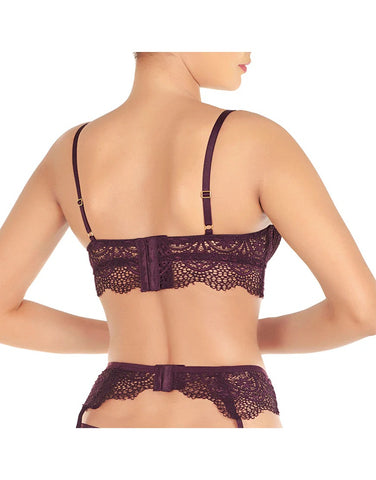 LACE PUSH UP BRA SET WITH GARTER BELT-FIG (Copy)