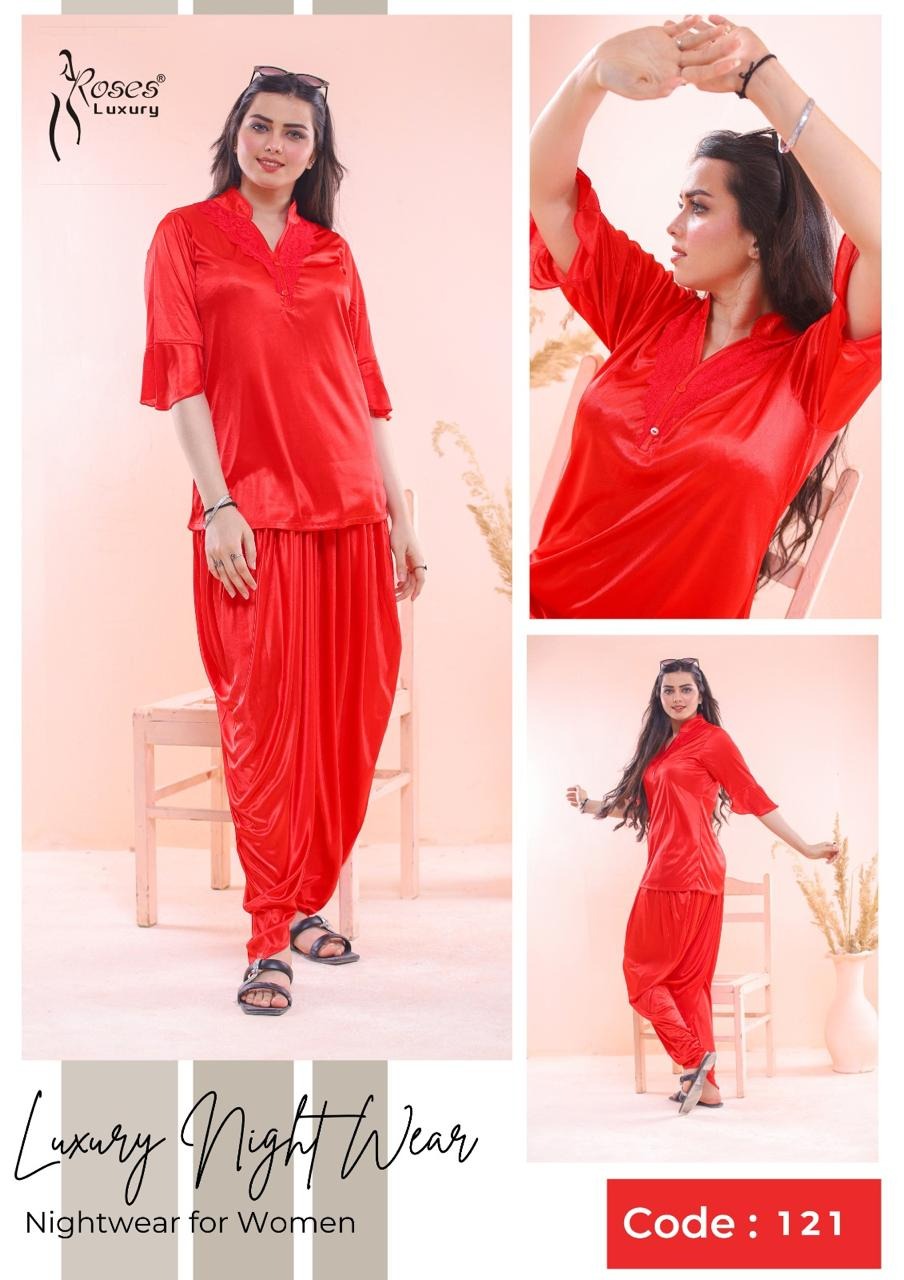2-Piece Luxury Nighty Set for Women | Elegant Night Dress & Comfortable Sleepwear