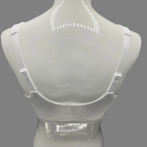 FRONT OPEN MINIMIZER BRA-WHITE