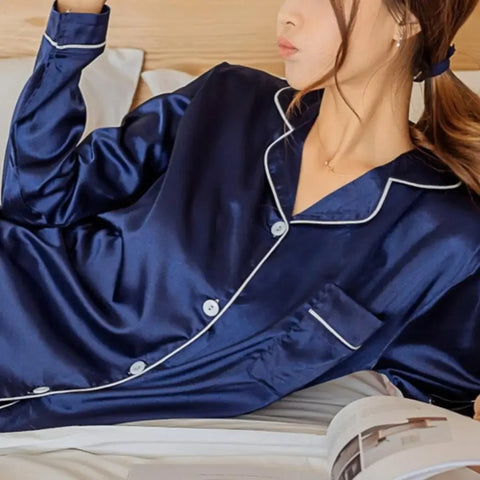 2-Piece Silk Satin Night Suit for Women | Bridal Nighty, Sleepwear & Loungewear Set