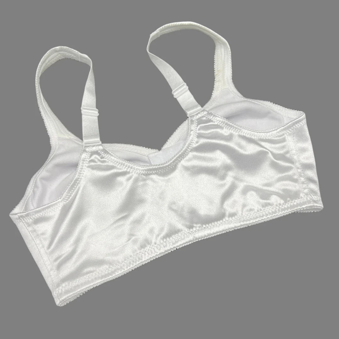 FRONT OPEN MINIMIZER BRA-WHITE