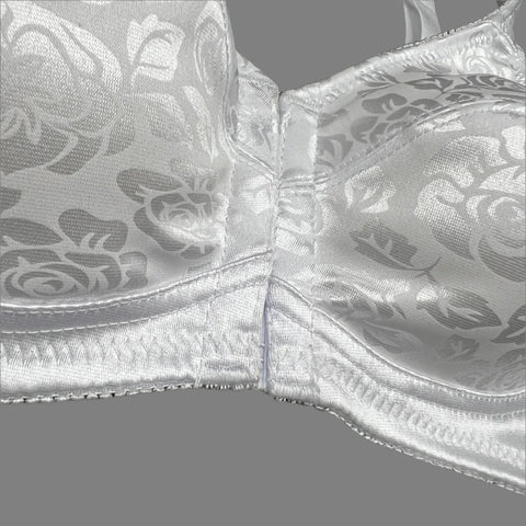 FRONT OPEN MINIMIZER BRA-WHITE