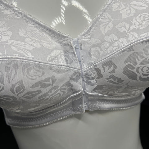 FRONT OPEN MINIMIZER BRA-WHITE