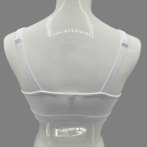 DOUBLE LAYERED SIDE SUPPORT NURSING BRA -WHITE